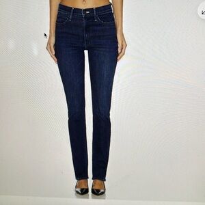 Mother The Rascal Jeans Straight Leg In Coffee Tea or Me Style 1004I-104 Size 27